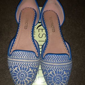 The perfect summer slip on. Denim and Tan.